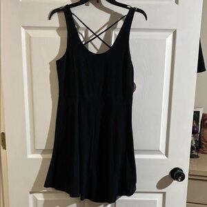SO Elegant Black Sleeveless Dress